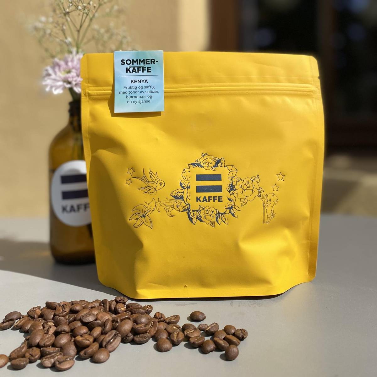 Fruktig sommerkaffe fra Kenya