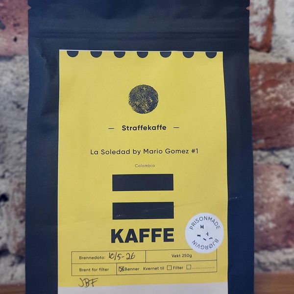 Hovedbilde Straffekaffe. La Soledad by Mario Gomez.